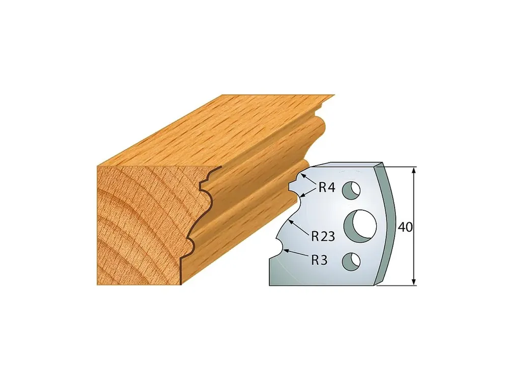 IGM profil 103 - pár nožů 40x4mm SP | Speciální cena