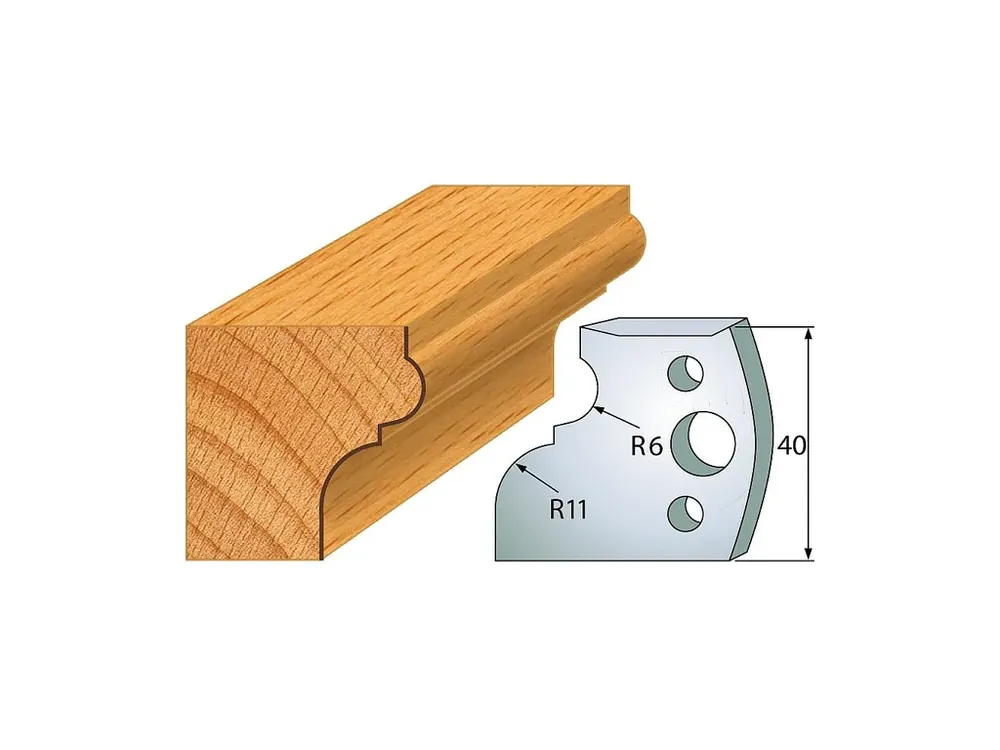 Skvělá nabídka - IGM profil 111 - pár nožů 40x4mm SP
