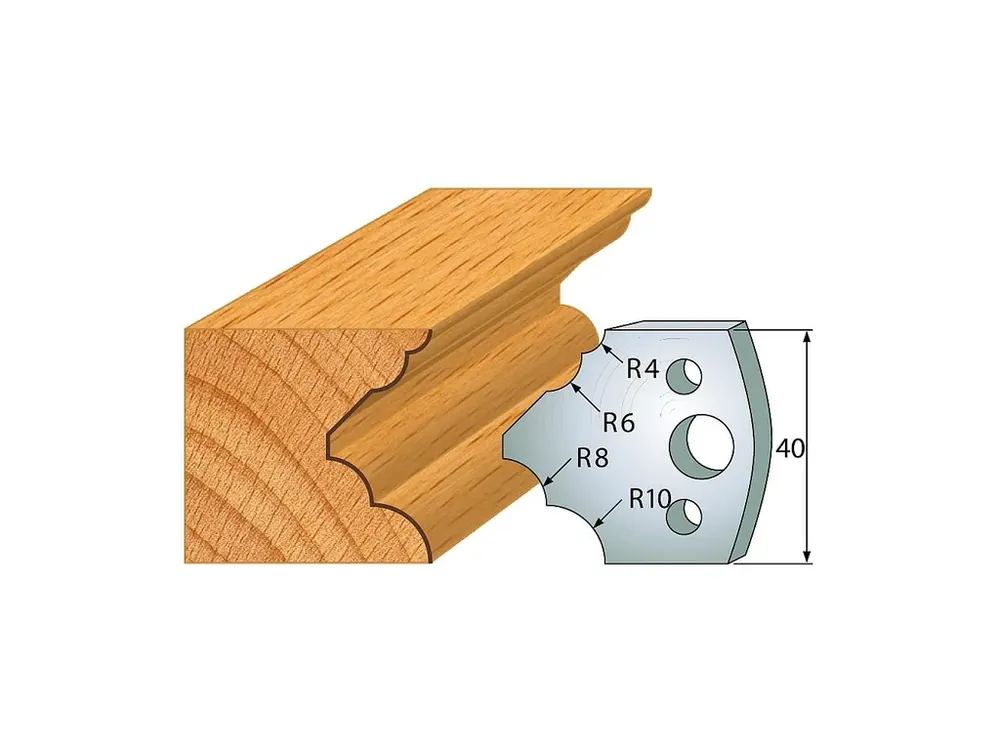 IGM profil 126 - pár nožů 40x4mm SP - Vrácení zdarma