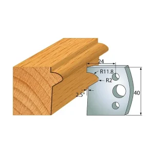 Výprodej | IGM profil 135 - pár nožů 40x4mm SP