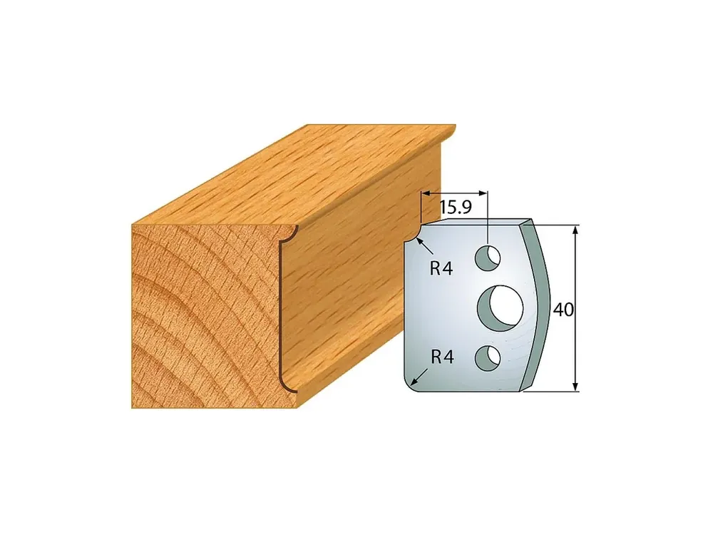 IGM profil 171 - pár nožů 40x4mm SP | Ušetřete