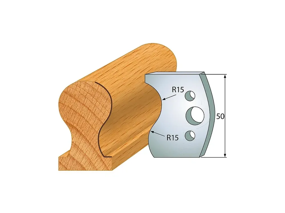 IGM profil 514 - pár nožů 50x4mm SP | Oblíbený u zákazníků