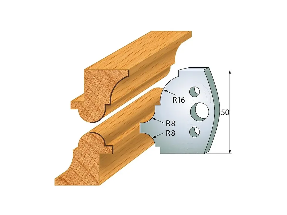 IGM profil 541 - pár nožů 50x4mm SP | Novinka