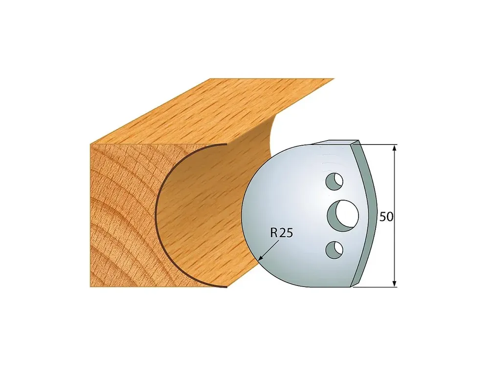 IGM profil 543 - pár nožů 50x4mm SP | Koupit nyní