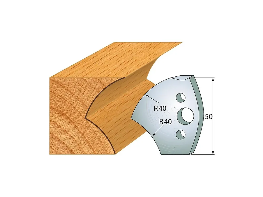 Nově v nabídce - IGM profil 550 - pár nožů 50x4mm SP