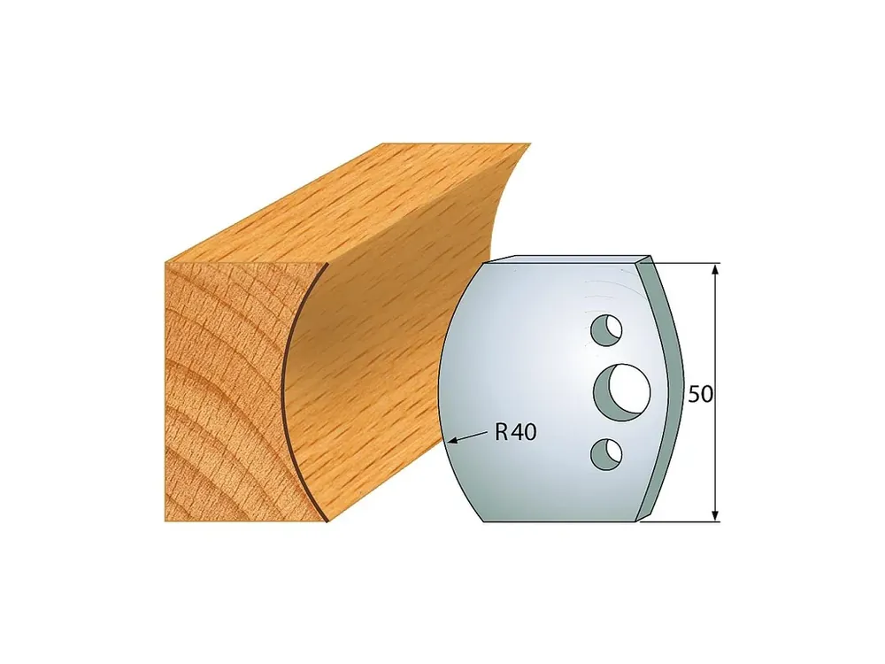 IGM profil 553 - pár nožů 50x4mm SP - Premium