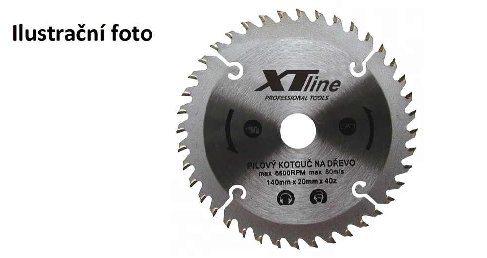 Přímo z továrny - Pilový kotouč na dřevo Xtline 160x20 60 zubů