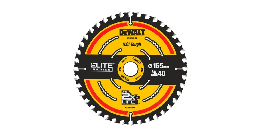 DeWALT DT10640 Pilový kotouč Extreme 165x20mm 40 zubů | Vysoká kvalita