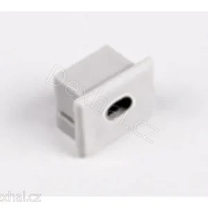 Záslepka PVC Klus PDS4-ALU, s otvorem,1057 | Akční sleva