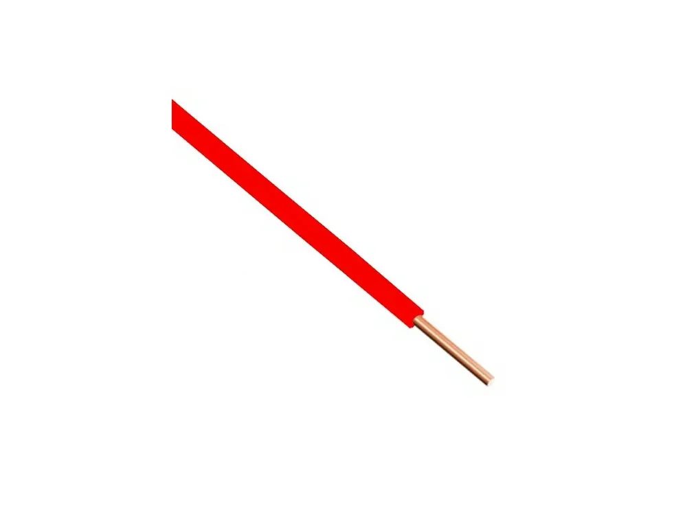 Vodič H05V-U 1 RA rudý - Velmi populární
