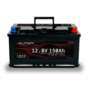 Výhodná koupě | SuperVolt 150Ah 12,8V Ultra Supervolt Ultra – 12,8V 150Ah – LifePO4 s Bluetooth a vyhříváním