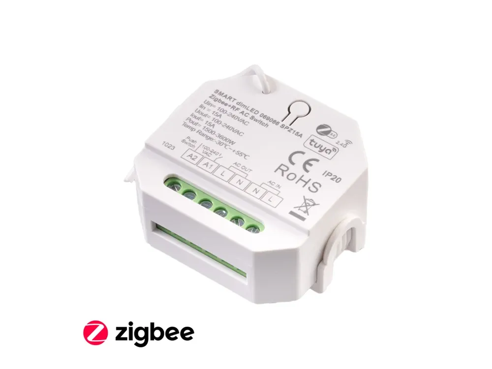 Profesionální kvalita - SMART spínač dimLED ZIGBEE PR SPZ15A
