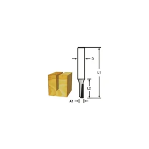 Drážkovací fréza 1 břit stopka 8 mm,5x13x48 mm | Nově v nabídce