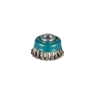 Doprodej | miskovitý kartáč z nerezového drátu-splétaný drát průměr 0,5mm X-LOCK 80mm