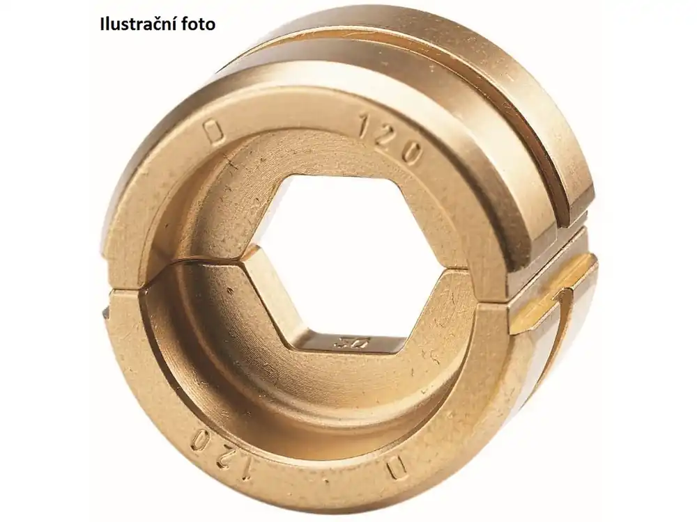 Lisovací čelisti na Cu oka a spojky DIN 95 mm2 (1 pár) - Výhodná koupě