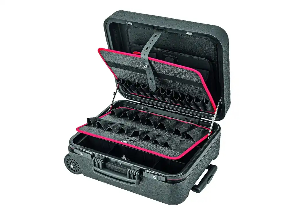 Plastový kufr MEGA-WHEEL černý 548 x 448 x 247 mm - Ihned k dispozici