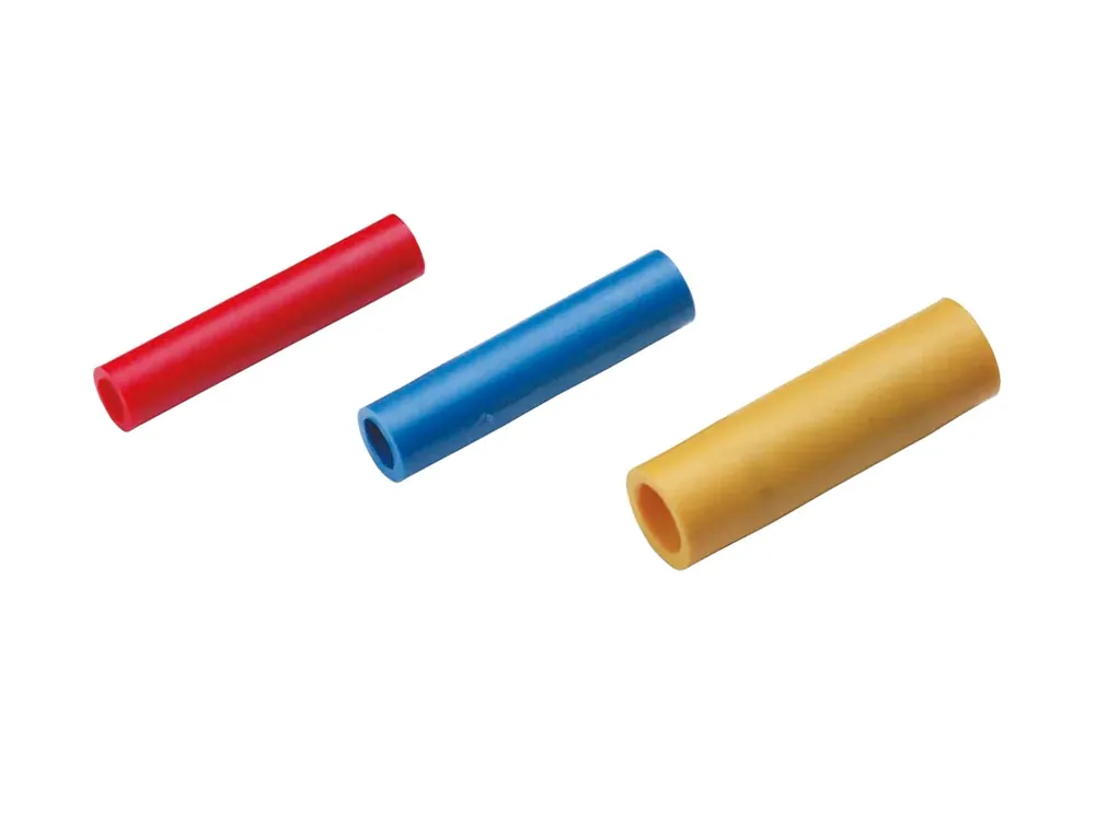 Velmi žádaný produkt - Izolovaná spojka Cu 0,5-1 mm2, červená (100 ks)