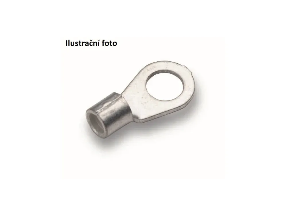 Super nabídka - Neizolované lehčené oko Cu 25/8 mm (100 ks)