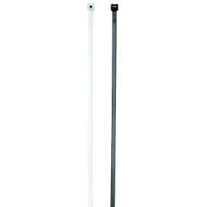 Vázací páska s jazýčkem bílá 100 x 2,5 mm (100 ks) | Sleva