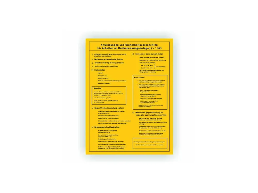 Top produkt | Bezpečnostní pokyny 300 x 400 mm