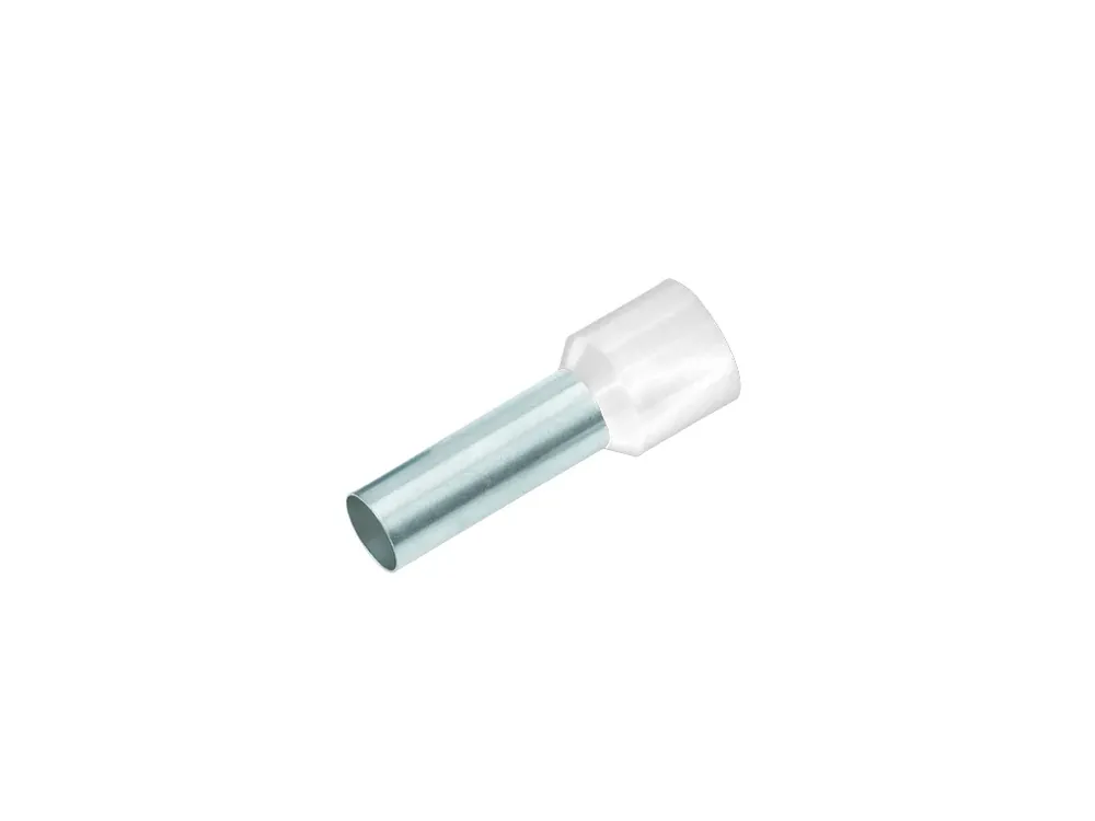 Izolovaná dutinka Cu 0,5/8 mm, bílá (100 ks) - Cena od výrobce