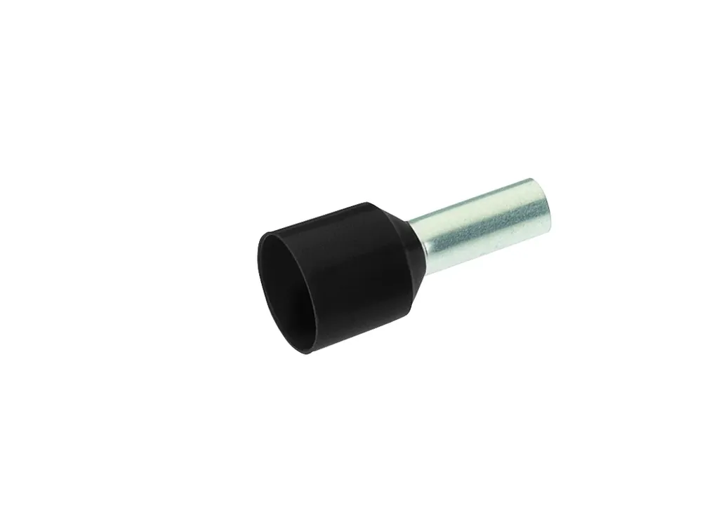 Outlet - Izolovaná dutinka NSGAFÖU Cu 1,5/8 mm, černá (100 ks)