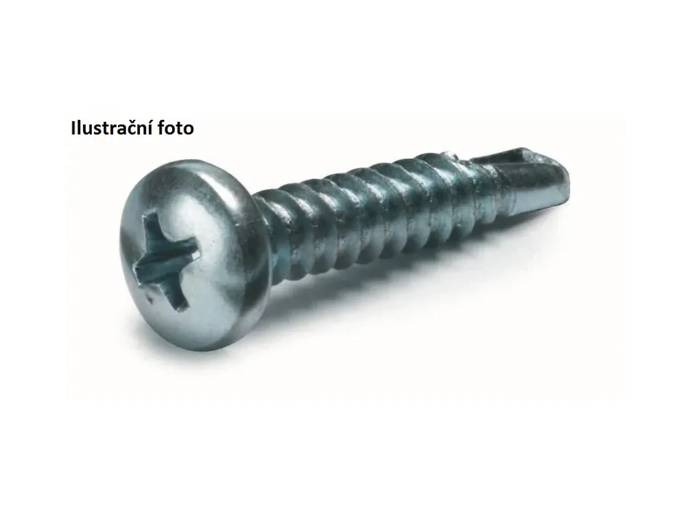 Doprodej | Samořezný vrut do plechu PH 4,2 x 19 mm (100 ks)