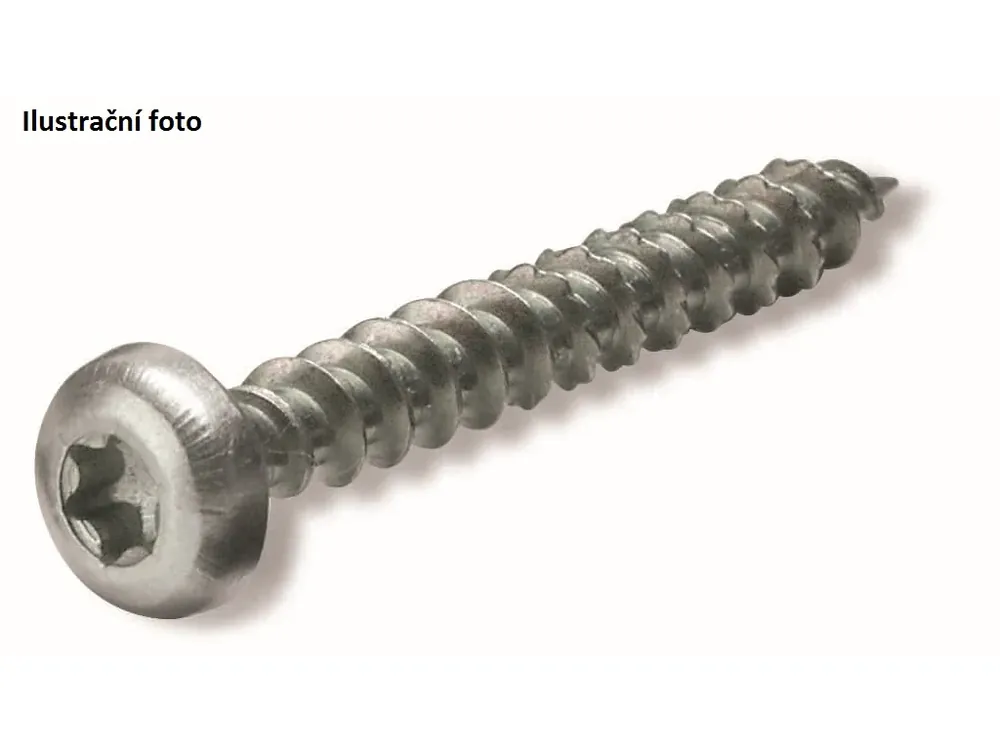 Nově v nabídce | Víceúčelový torxní vrut 4 x 40 mm T20 (200 ks)