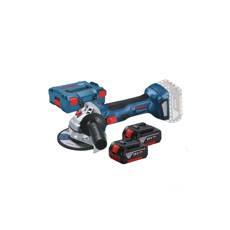 Výprodej - Bosch aku SET úhlová bruska GWS 18V-7, 2x aku 5.0Ah