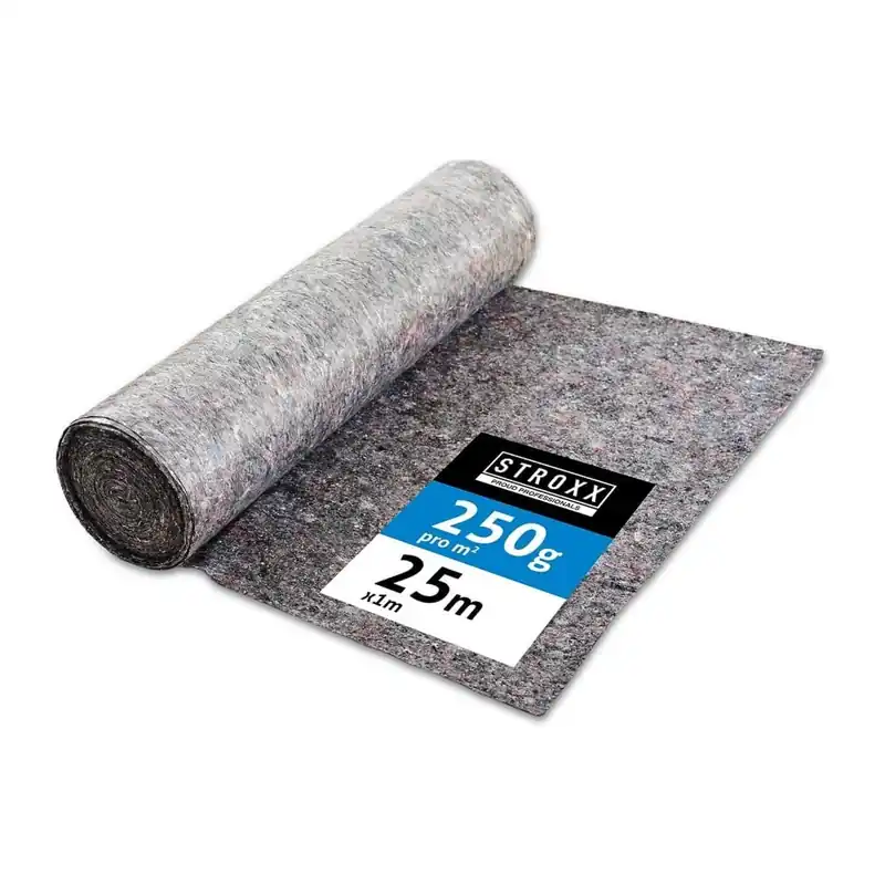 Malířský zakrývací filc, role 25 m, 250 gramů/m2 | Bestseller