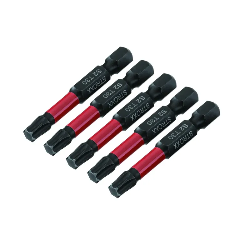Skvělé hodnocení - Sada bitů TX30 1/4“ x 50mm barevných - box 5 ks