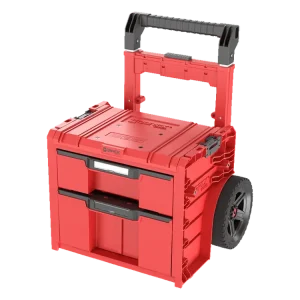 Kvalitní produkt - Kufr na nářadí QBRICK SYSTEM PRO Cart 2.0 PLUS Drawer 2 RED Ultra HD + doplněk produktu + Odlamovací nůž STANDMAR zdarma + Rukavice CXS ALVAROS zdarma
