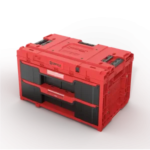 Box na nářadí QBRICK SYSTEM ONE Drawer 2 Toolbox 2.0 Basic Red Ultra HD | Připraveno k odeslání