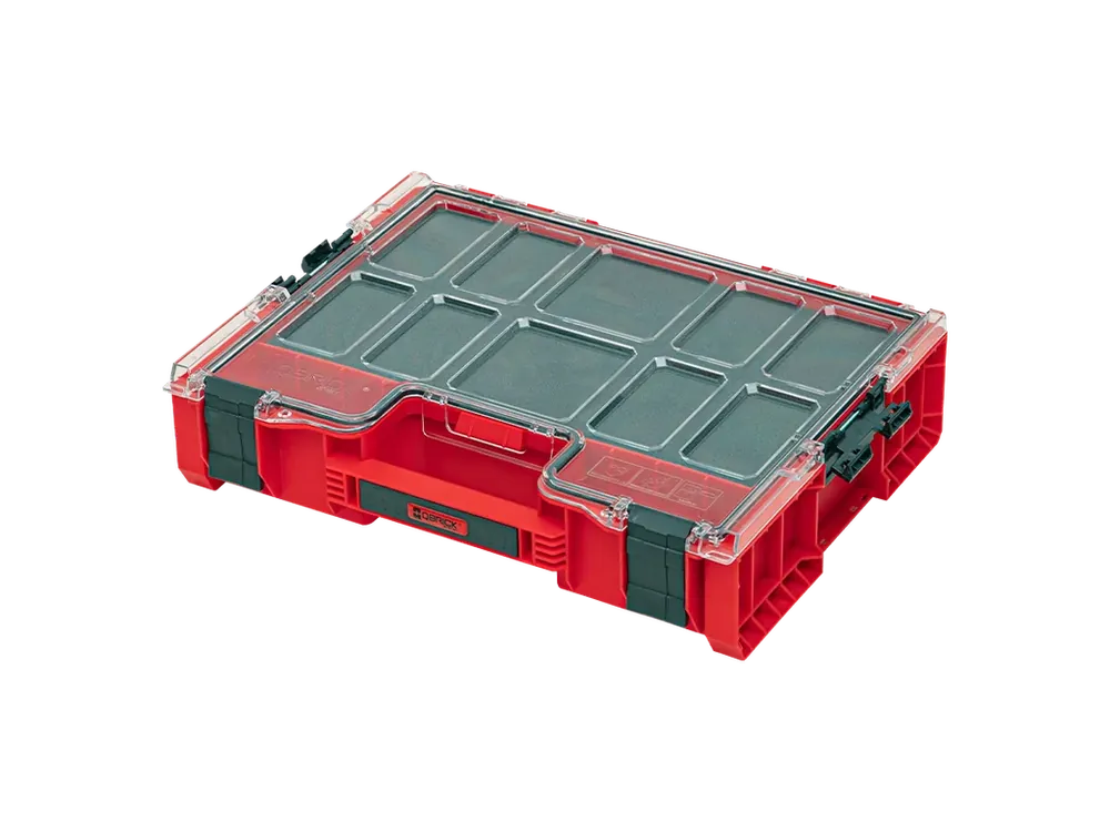 Box na nářadí QBRICK SYSTEM PRO Organizer 300 s pěnovou vložkou RED Ultra HD - K objednání