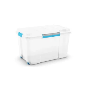 Vodotěsný box 46 x 73,5 x 44,5 cm transparentní XL | Přímo z továrny