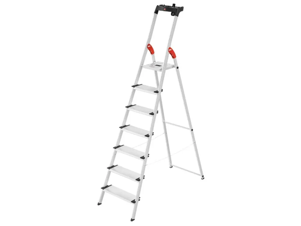 Skládací schůdky Hailo L80 comfortline, 7 stupňů - Přímo od výrobce
