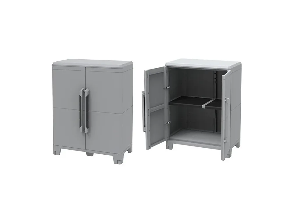 Plastová venkovní skříň 101,6 x 78 x 43,6 cm, MODULAR 2, 40 kg/pol., (voděodolnost IP43) - Špičkový produkt