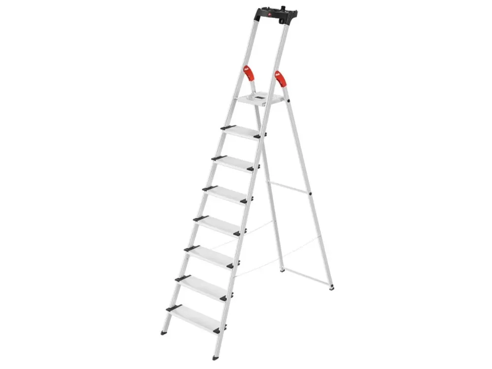 Novinka - Skládací schůdky Hailo L80 comfortline, 8 stupňů