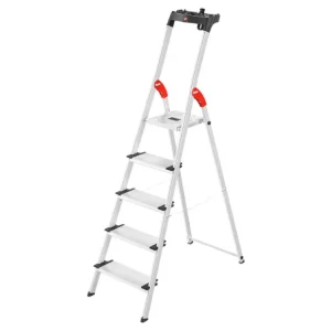 Skládací schůdky Hailo L80 comfortline, 5 stupňů - Už jen pár kusů