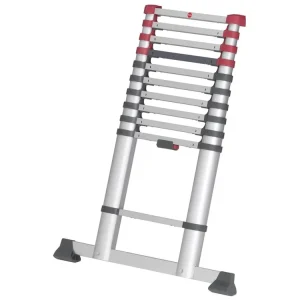 Právě přidáno - Teleskopický bezpečnostní hliníkový žebřík Hailo T80 13 příček