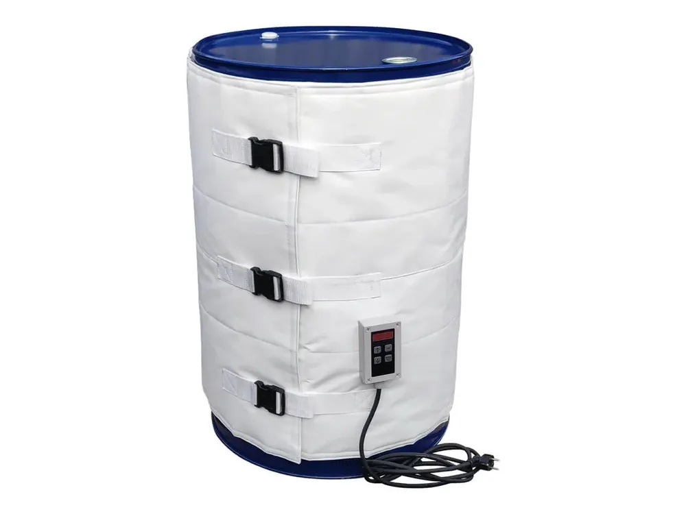 Pořiďte si nyní - Potravinářský ohřívací plášť na sud 200 l – 1200 W, 230 V, 0–120 °C (1 zóna)