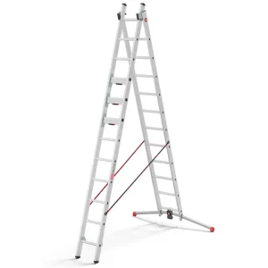 Víceúčelový žebřík Hailo Master S110 Pro, 2x12 příček - Objednejte dnes