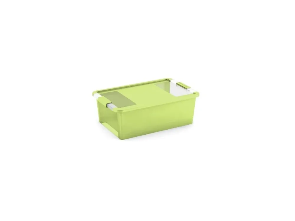 Lze objednat - Plastový úložný box BI, objem 26l, 55 x 35 x 19 (výška) cm, zelený