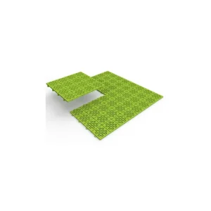 Rychle mizí - Plastová garážová podlahová dlaždice ATENA 30,5 x 30,5 x 1,3 cm, limeta, balení 11 ks