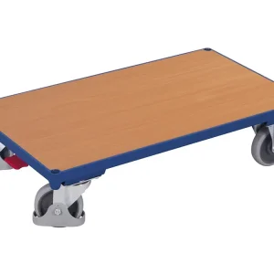 Přepravní plošina, Variofit, ložná plocha 126 x 80 cm, do 500 kg, modrá/antracit | Nově přidáno