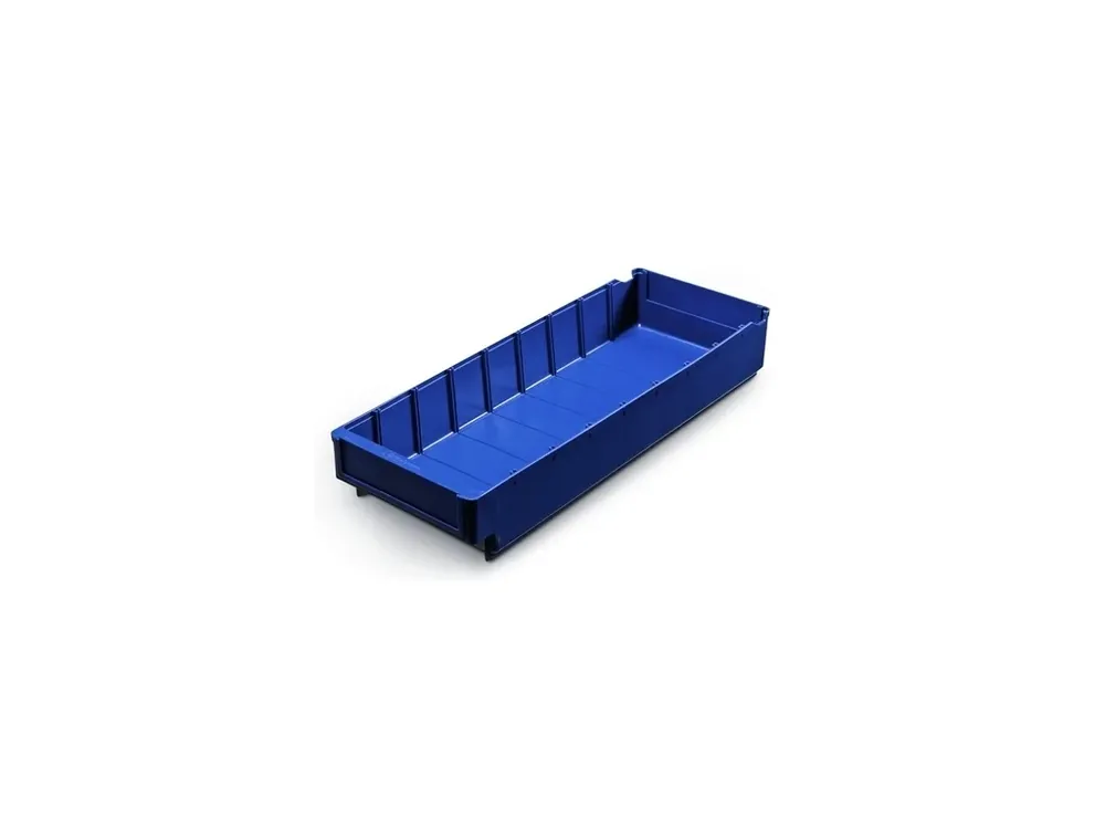 Tovární cena - Zásuvný box, 500 x 188 x 82 mm, modrý, bal. 40 ks