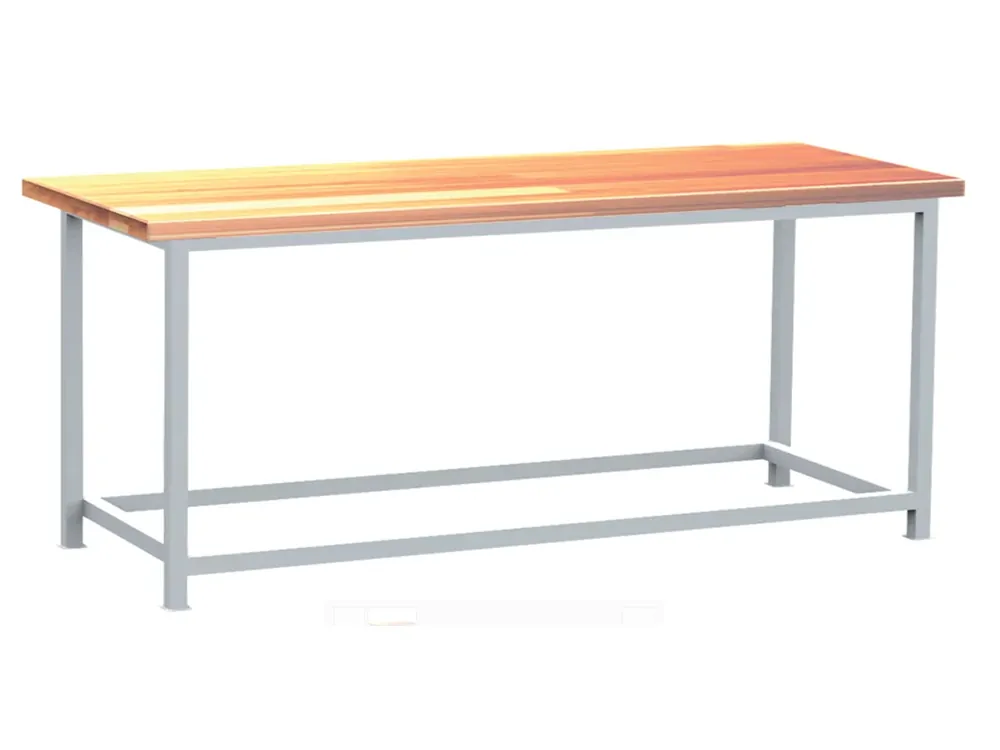 Svařovaný dílenský pracovní stůl, 85 x 200 x 75 cm | K objednání