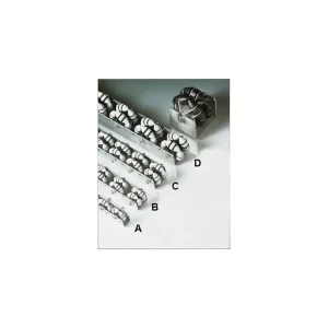 Nenechte si ujít nabídku - Všesměrová kladičková lišta, délka 1 m, plast, šířka 44 mm, rozteč 66 mm (typ B)