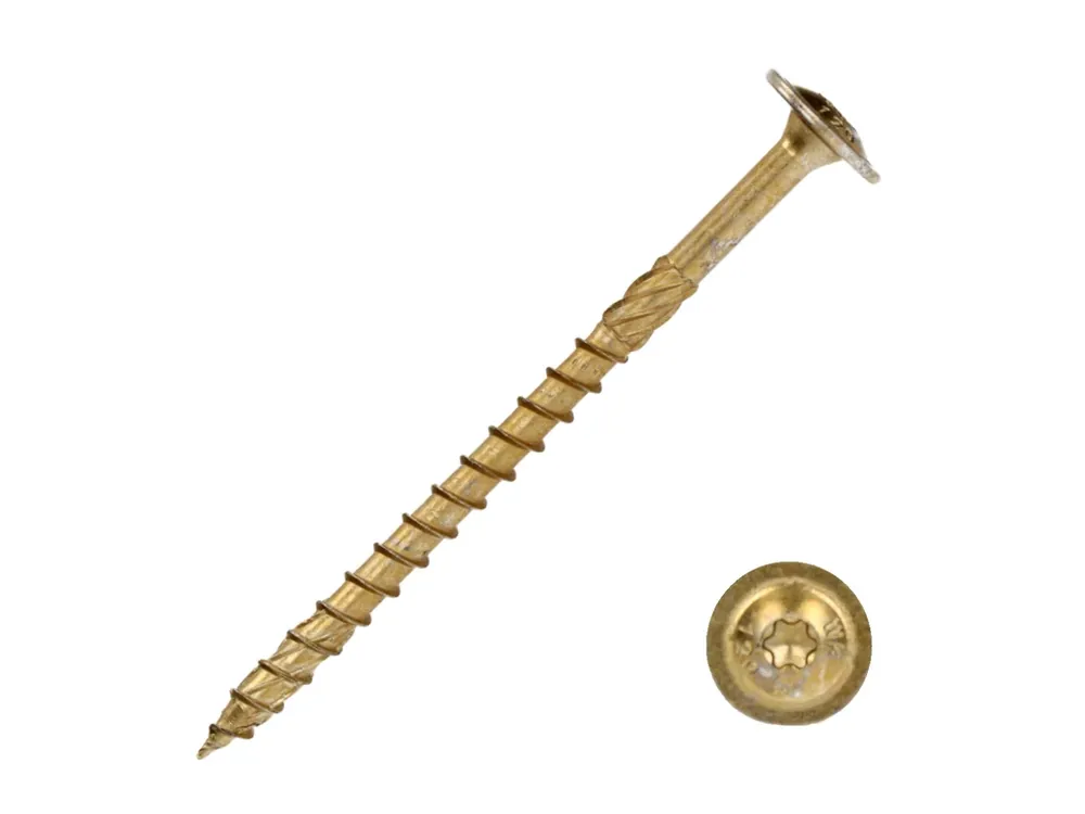 Vruty s plochou hlavou 6 x 160mm Torx, balení 100ks (Klimas WKCP) - Skvělá nabídka