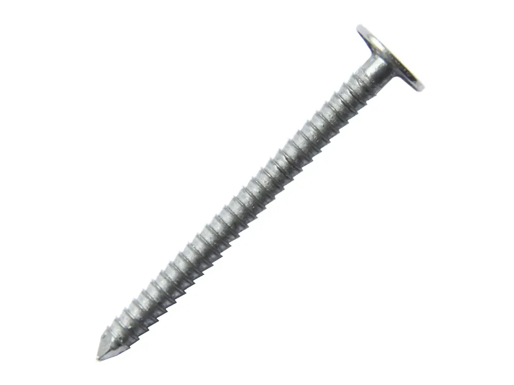 Extra sleva - Nerezové lepenkové konvexní kroužkové hřebíky do krytiny 2,8 x 36 mm - 3 kg